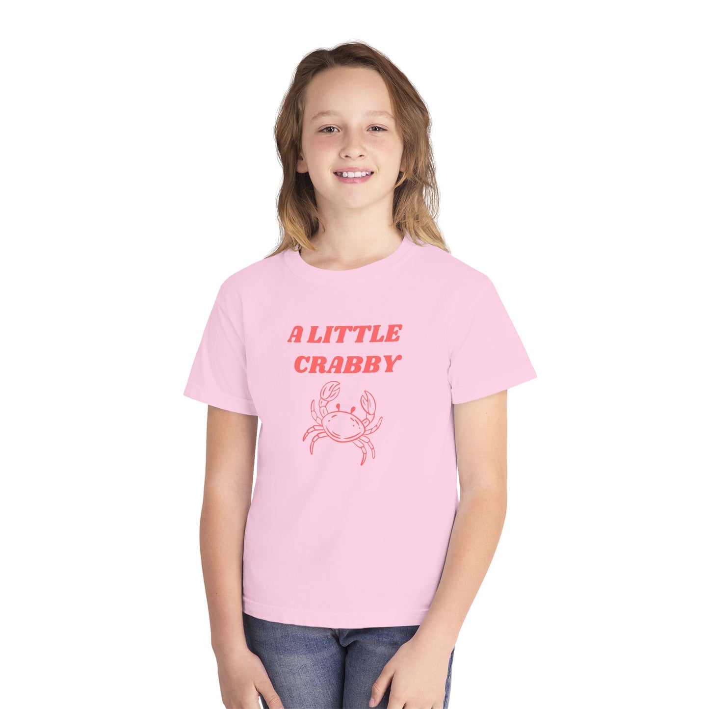 Pink Crabby Kid Tee