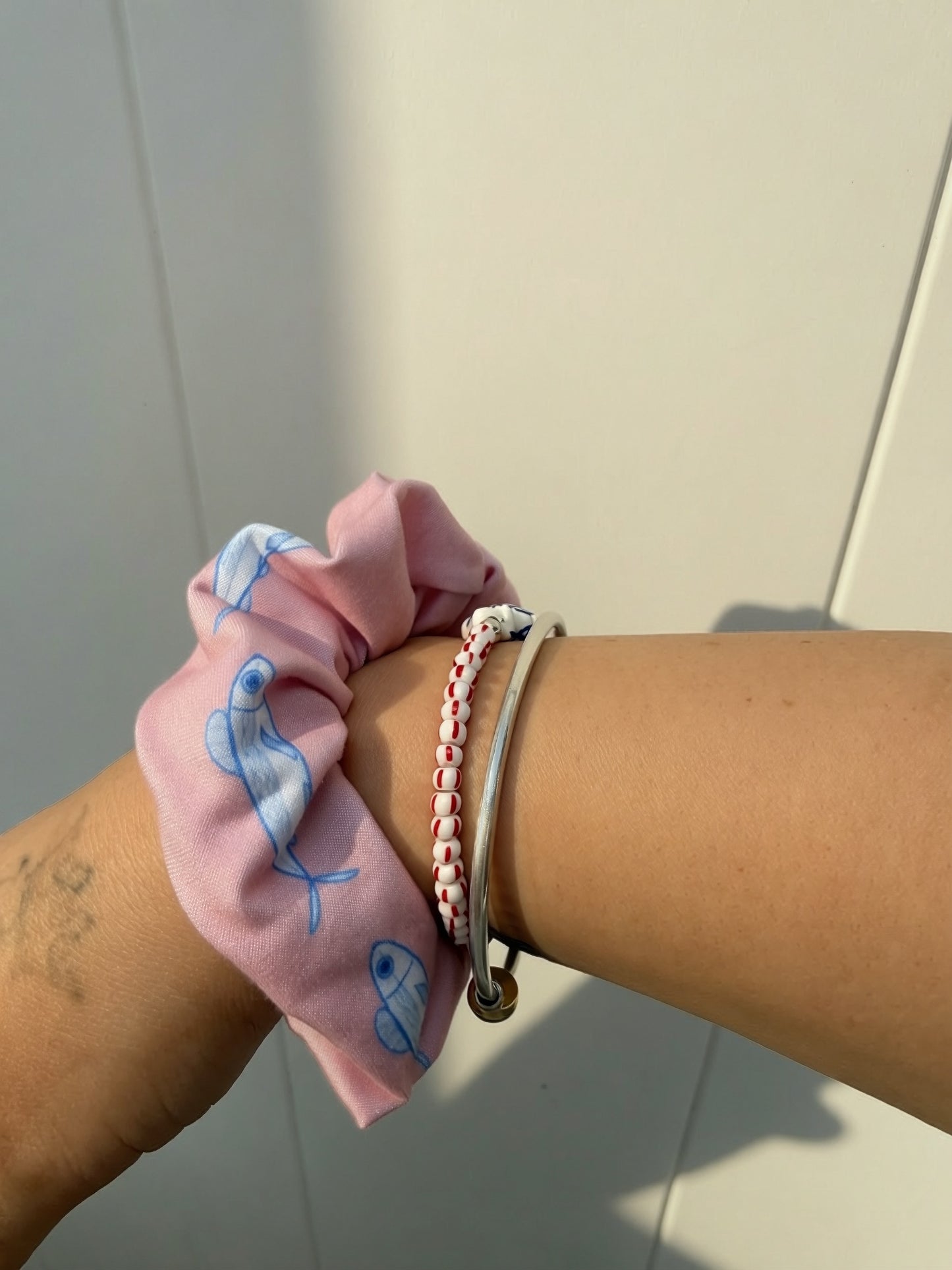 Fishy scrunchie