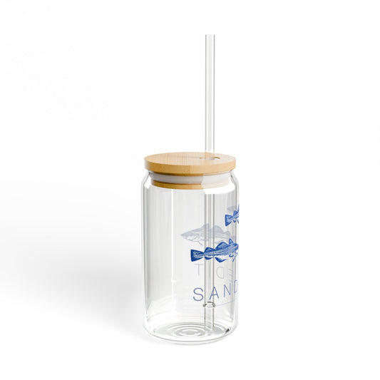 The Sandy Edit Sipper Glass 16oz