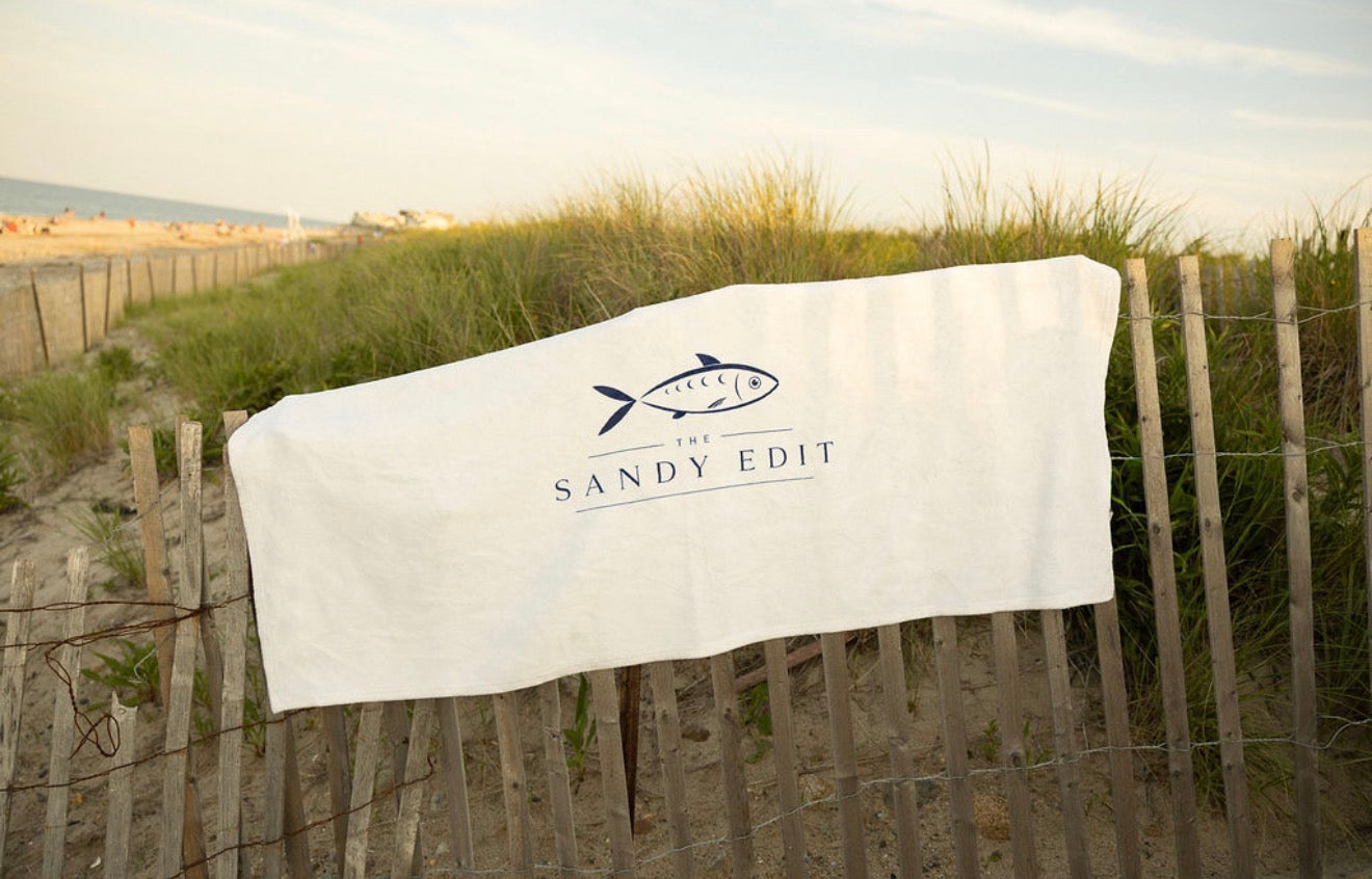 The Sandy Edit Beach Towel