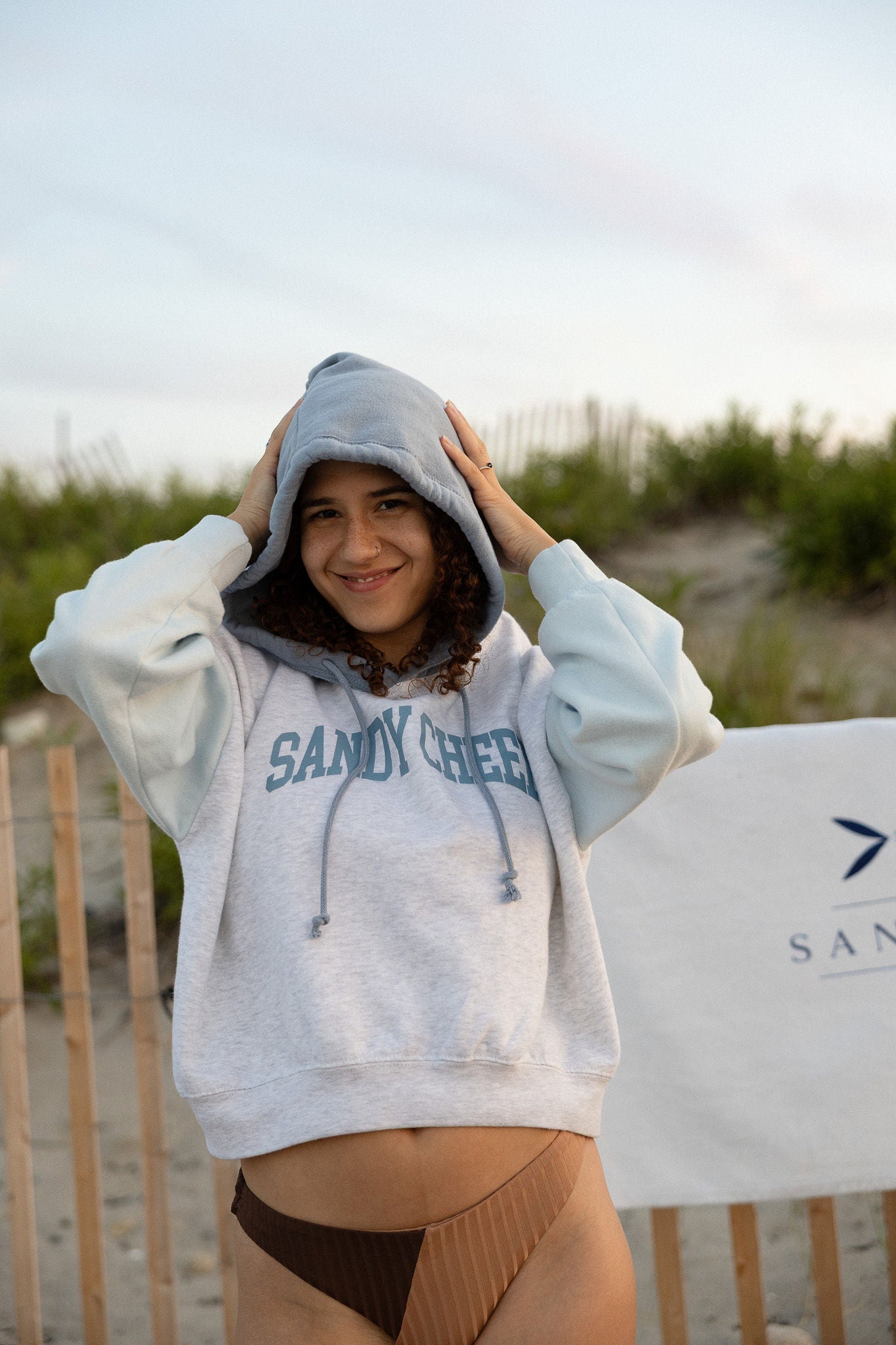 Sandy Cheeks | Color Block Hoodie
